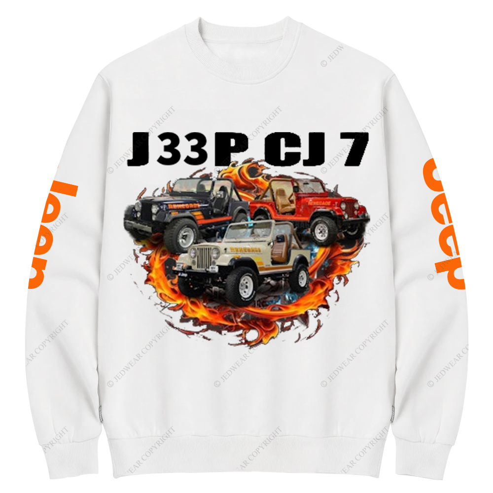 Rubicon CJ-7 Jp Crew Neck Sweatshirt