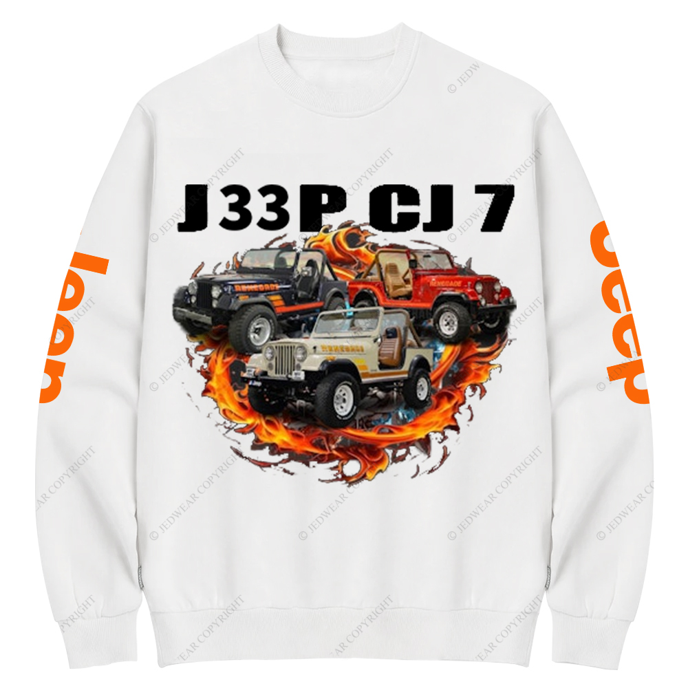 Rubicon CJ-7 Jp Crew Neck Sweatshirt