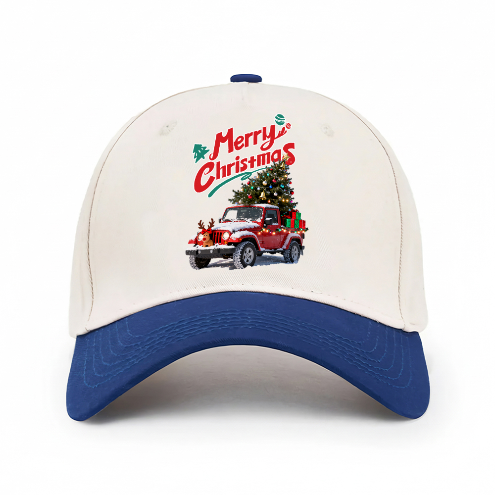 Merry Christmas Elk Gladiator Jp Trucker Hat