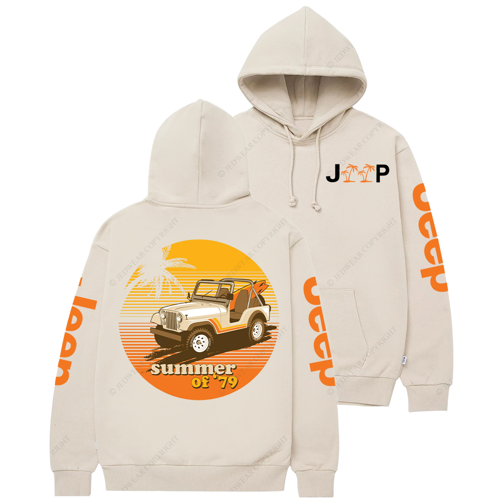 Summer Beach Surf Jp Casual Hoodie