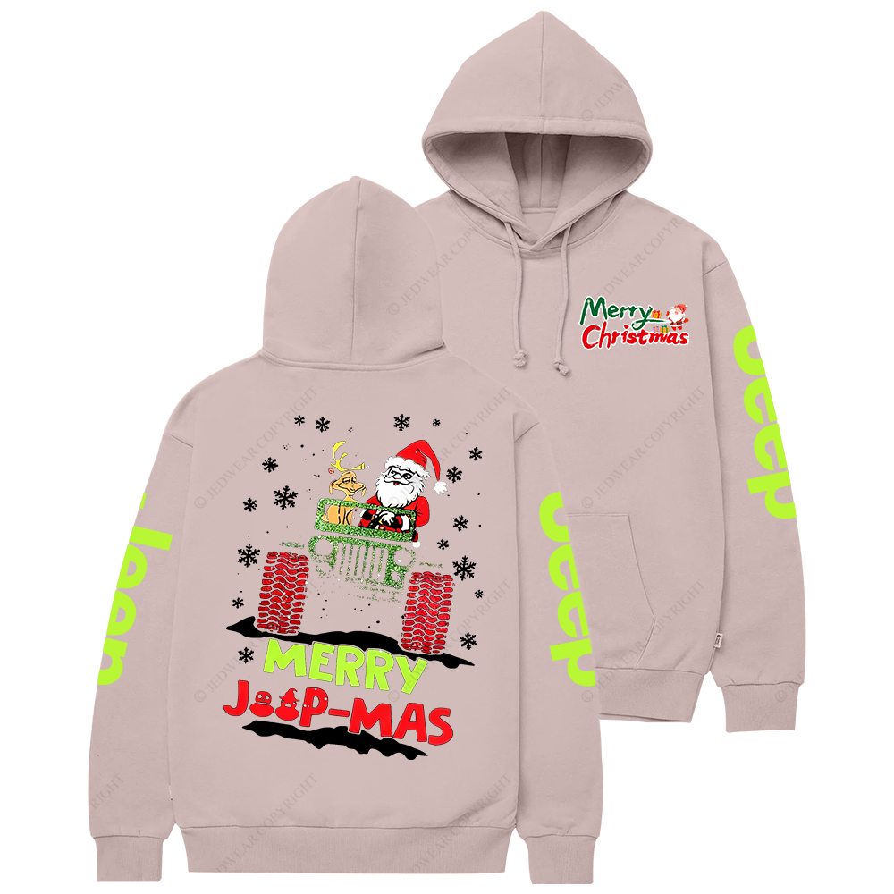 Merry Christmas Santa Claus Driving Jp Casual Hoodie