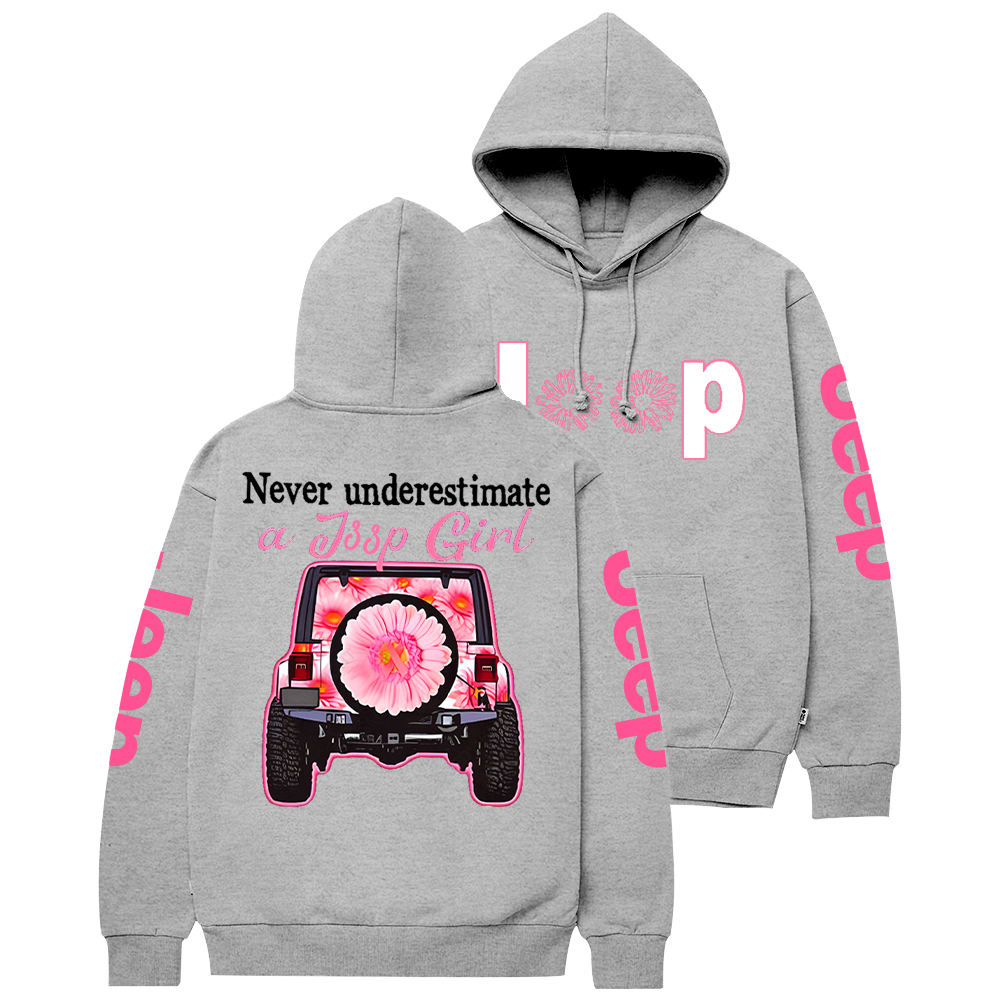 Never Underestimate A Car Girl Jp Casual Hoodie