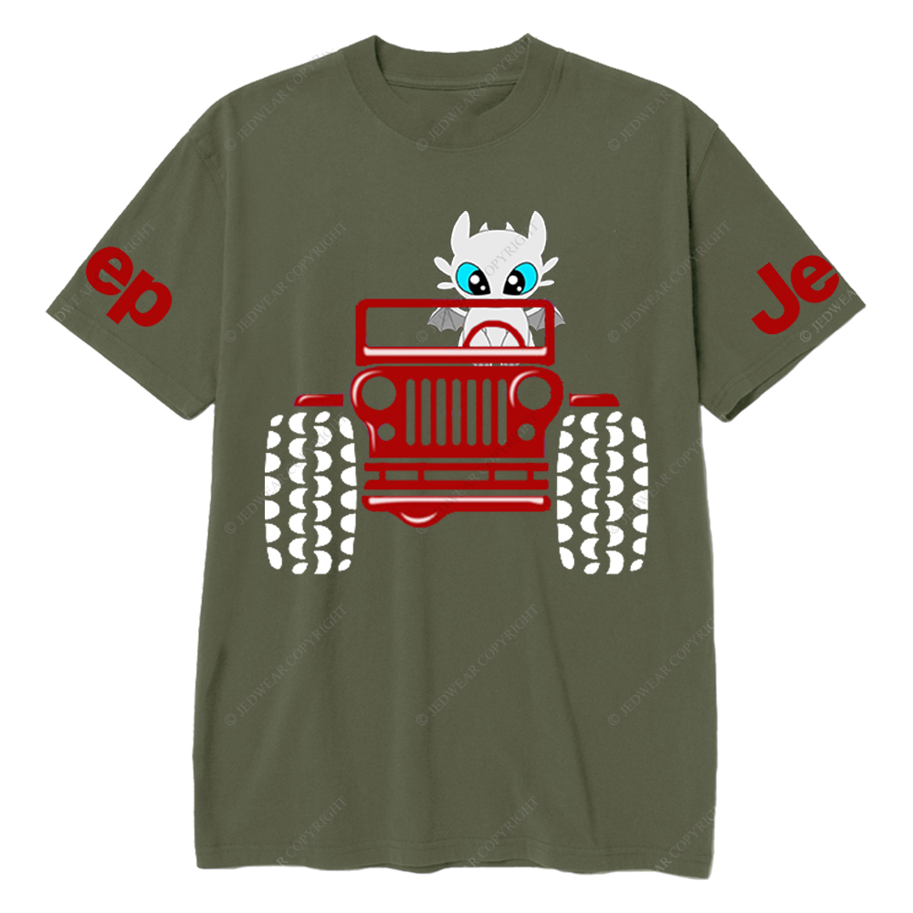  A Little Bat Is Driving A Car Jp T-Shirt 