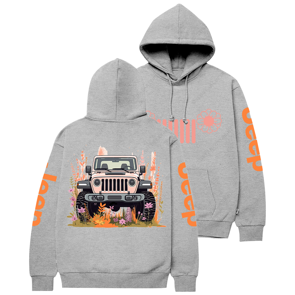 Here Is A Pink Car With A Black Top Parked In The Grass Jp Casual Hoodie