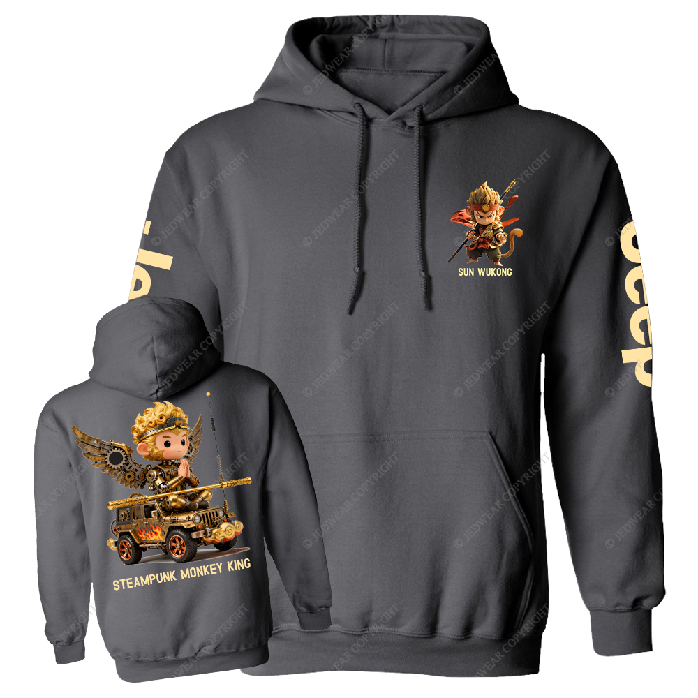 Sun Wukong Steampunk Monkey King Jp Casual Hoodie