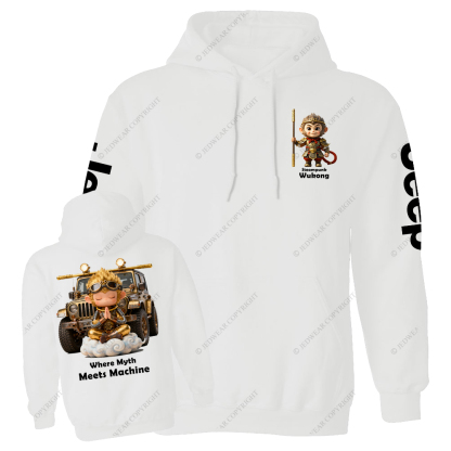 Steampunk Wukong Where Myth Meets Machine Jp Casual Hoodie