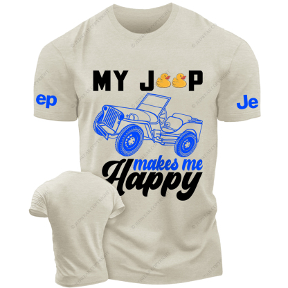 My Four Wheeler Makes Me Happy JP T-Shirt