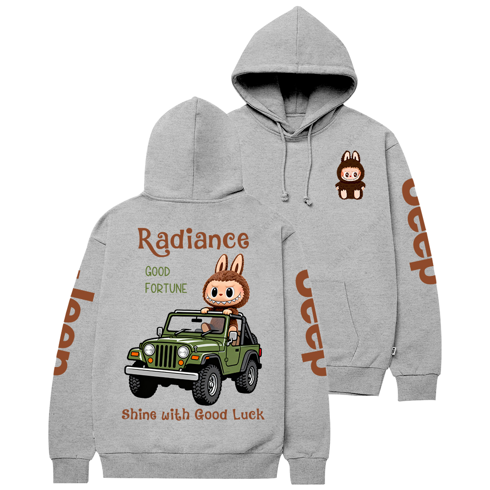 Radiance Good Fortune Shine with Good Luck Jp Casual Hoodie