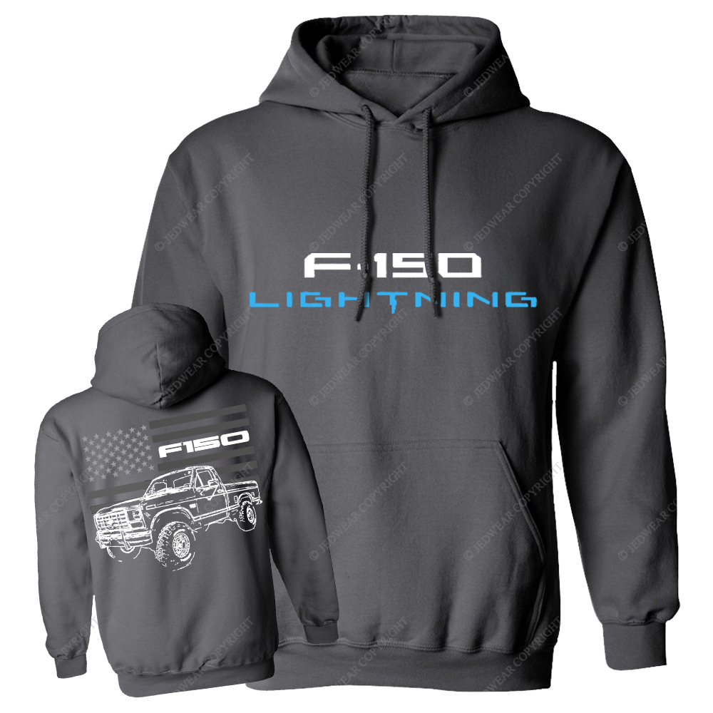 1986 F150 Lariat Vintage Pickup Truck  FJ Casual Hoodie