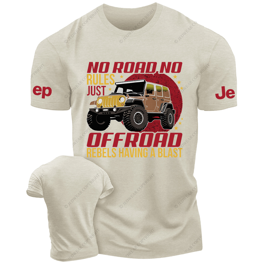 NO Road No Rules Just Off-Road  JP T-Shirt