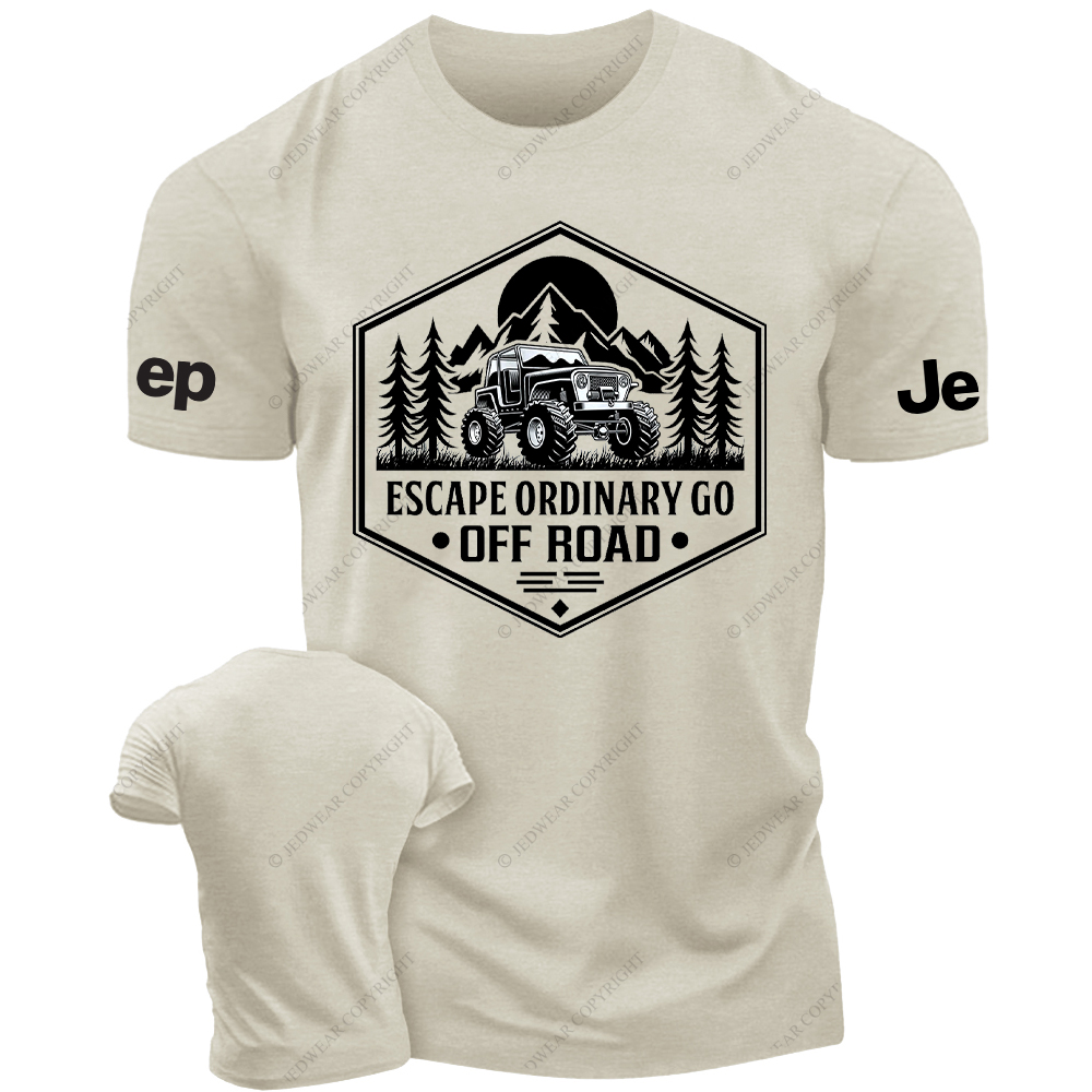Escape Ordinary Go Off-Road Mountain Tree JP T-Shirt