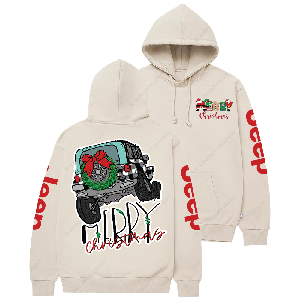 Merry Christmas Jp Casual Hoodie