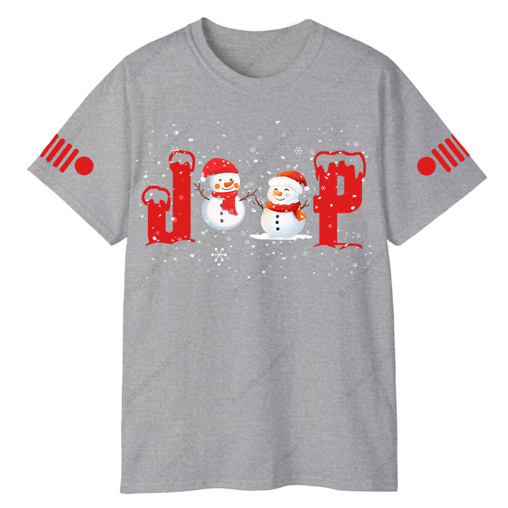 Merry Christmas Snowman Jp T-Shirt