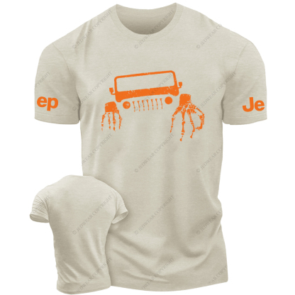 JP Halloween Skull And Hands  Front Design JP T-Shirt