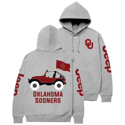 Oklahoma Sooners Football Jp Casual Hoodie