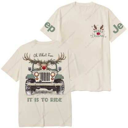 Oh What Fun It Is To Ride Jp T-Shirt