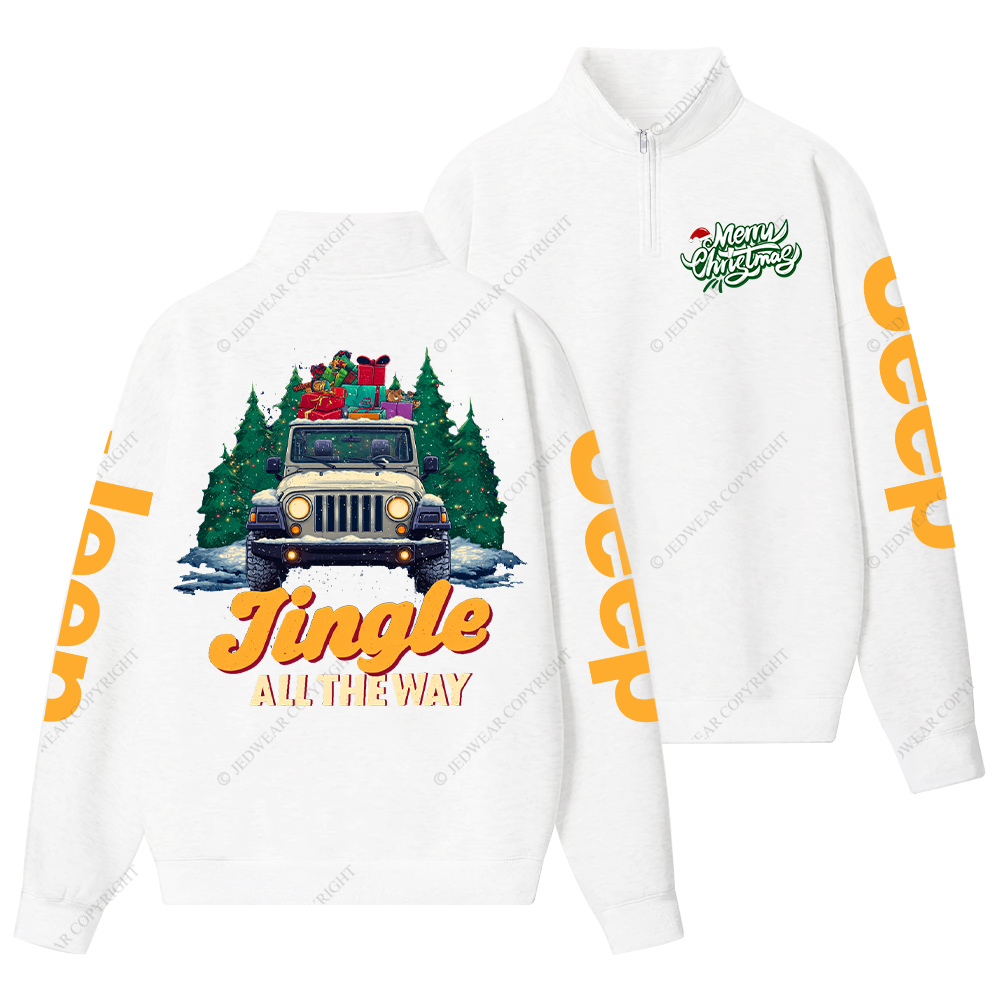 Jingle All The Way Jp Half-Zip Jacket Sweatshirt