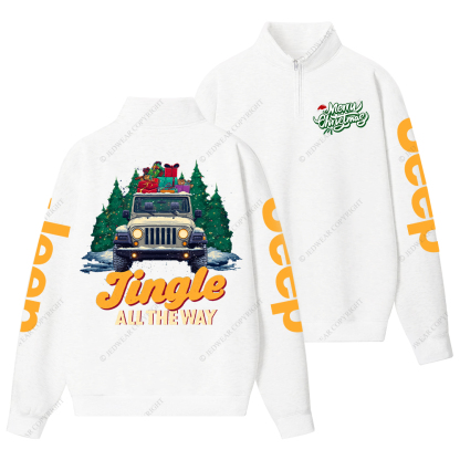 Jingle All The Way Jp Half-Zip Jacket Sweatshirt