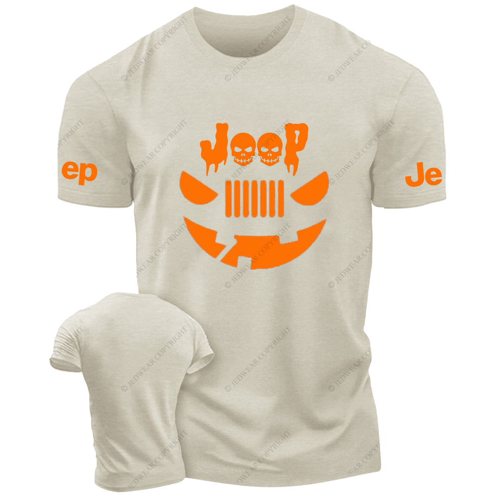 JP Pumpkin Halloween Skull JP T-Shirt