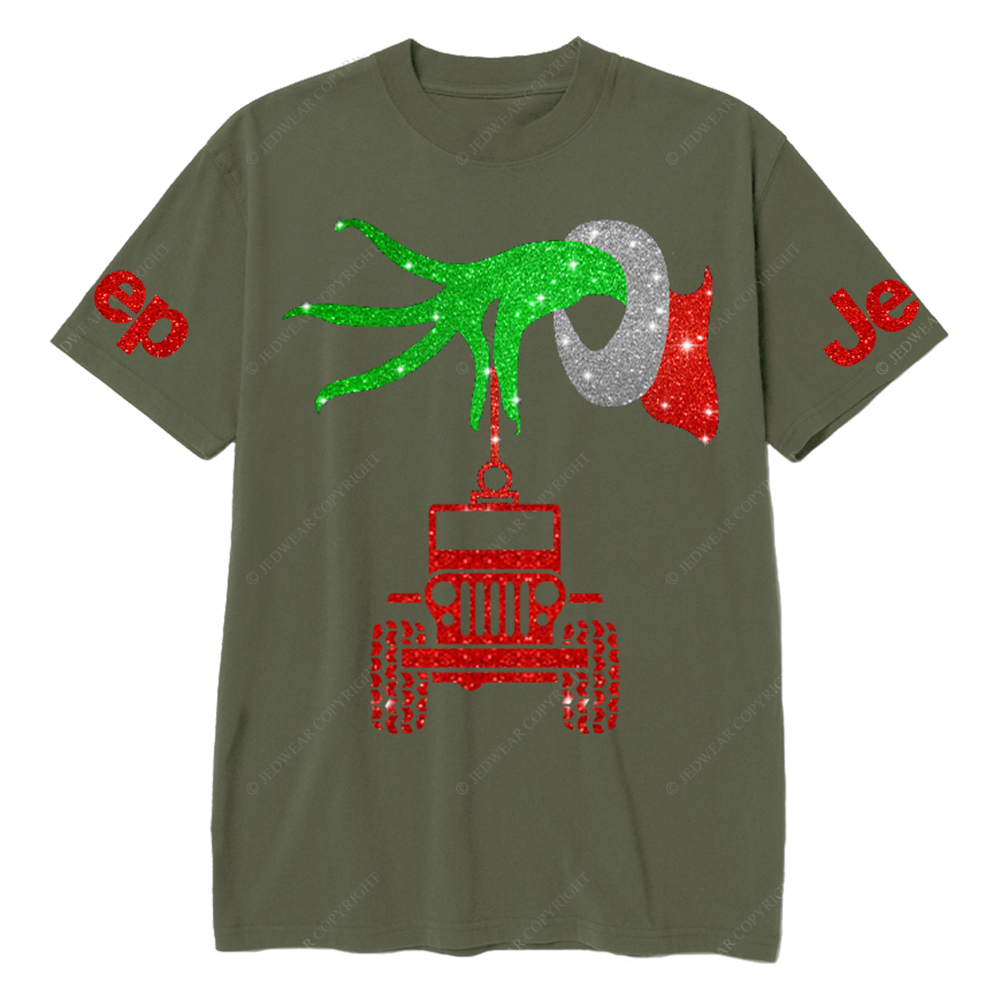 Bling Merry Christmas Car Jp T-Shirt