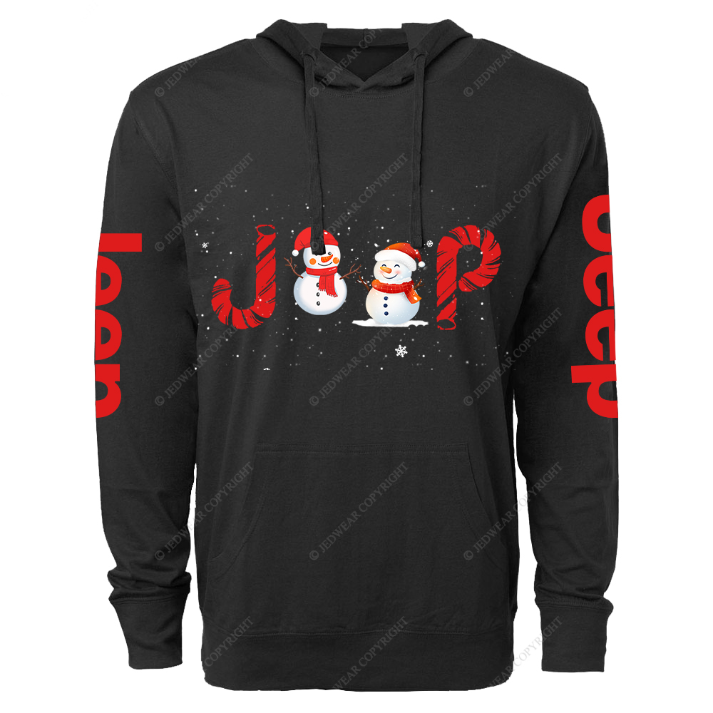 Merry Christmas Jp Oversized Lightweight Hoodie   