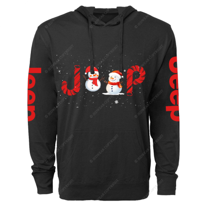 Merry Christmas Jp Oversized Lightweight Hoodie   