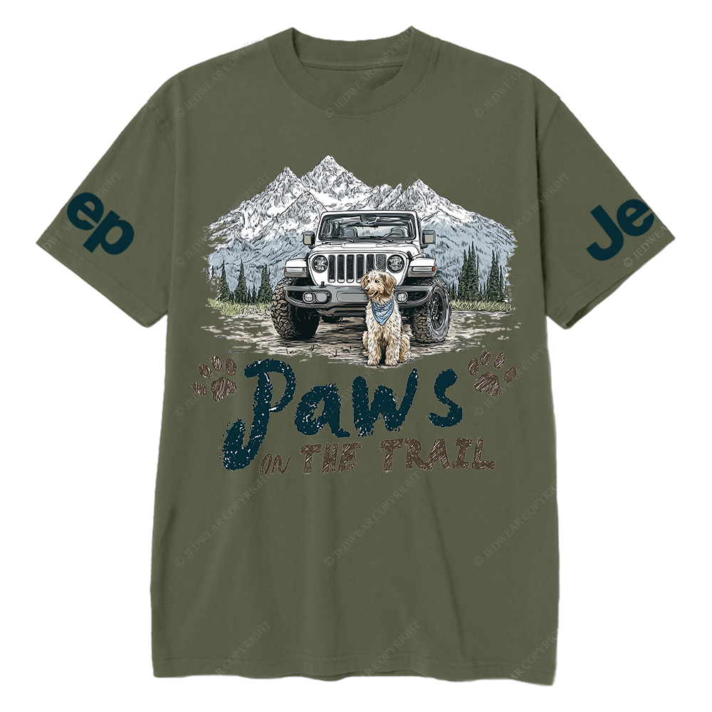Paws On The Trail Jp T-Shirt