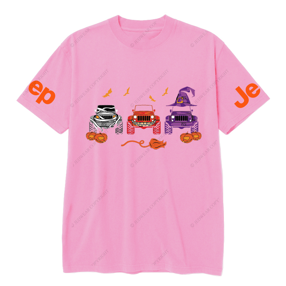 Jp Pumpkin Halloween Skull Bat Clown T-Shirt