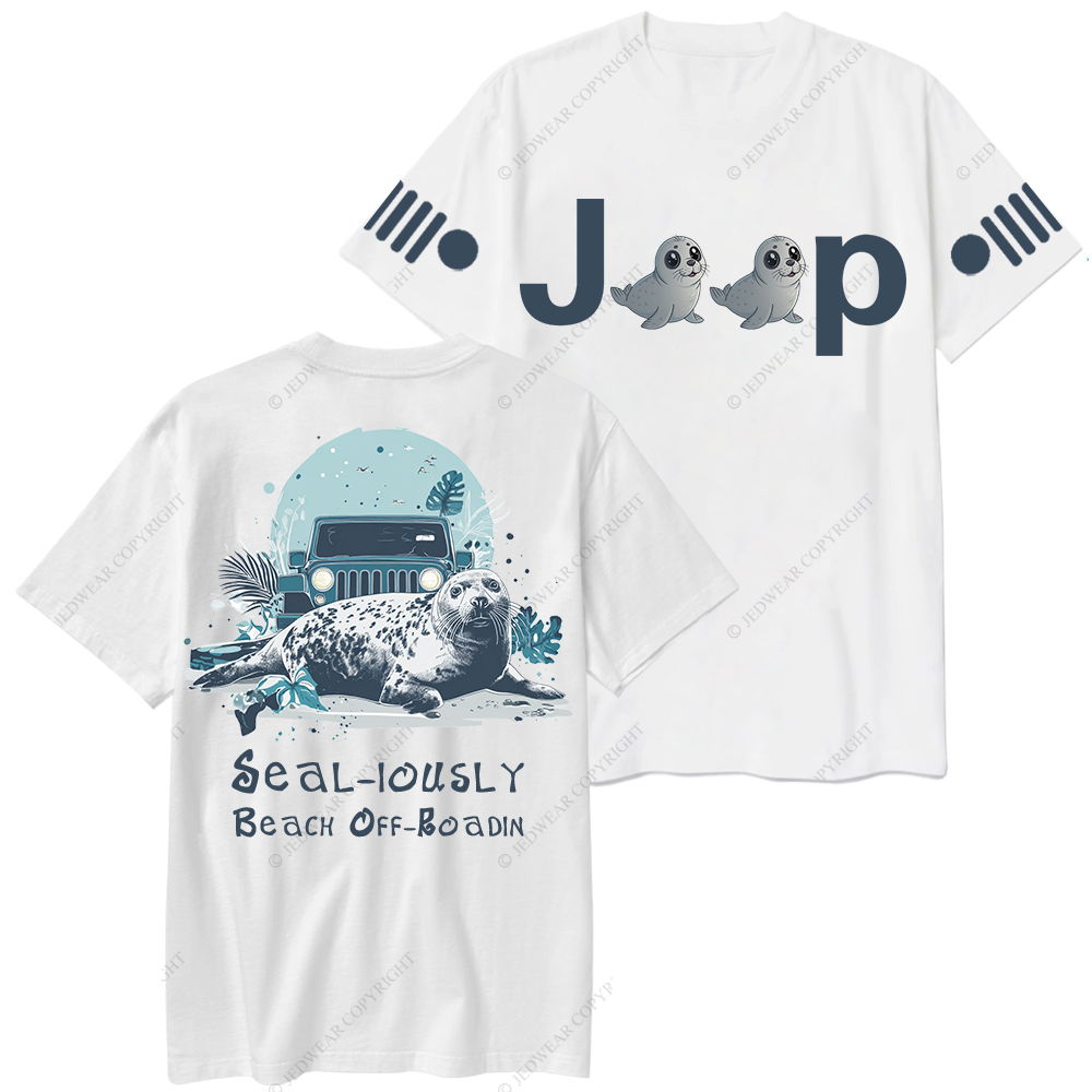 Seal-iously Beach Off-Roadin Jp T-Shirt