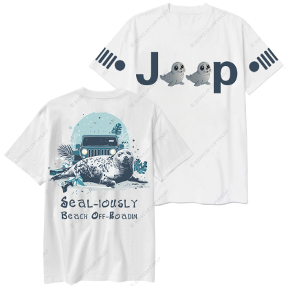 Seal-iously Beach Off-Roadin Jp T-Shirt