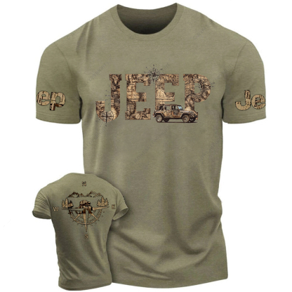 Vintage Style Compass Adventure Jp T-Shirt