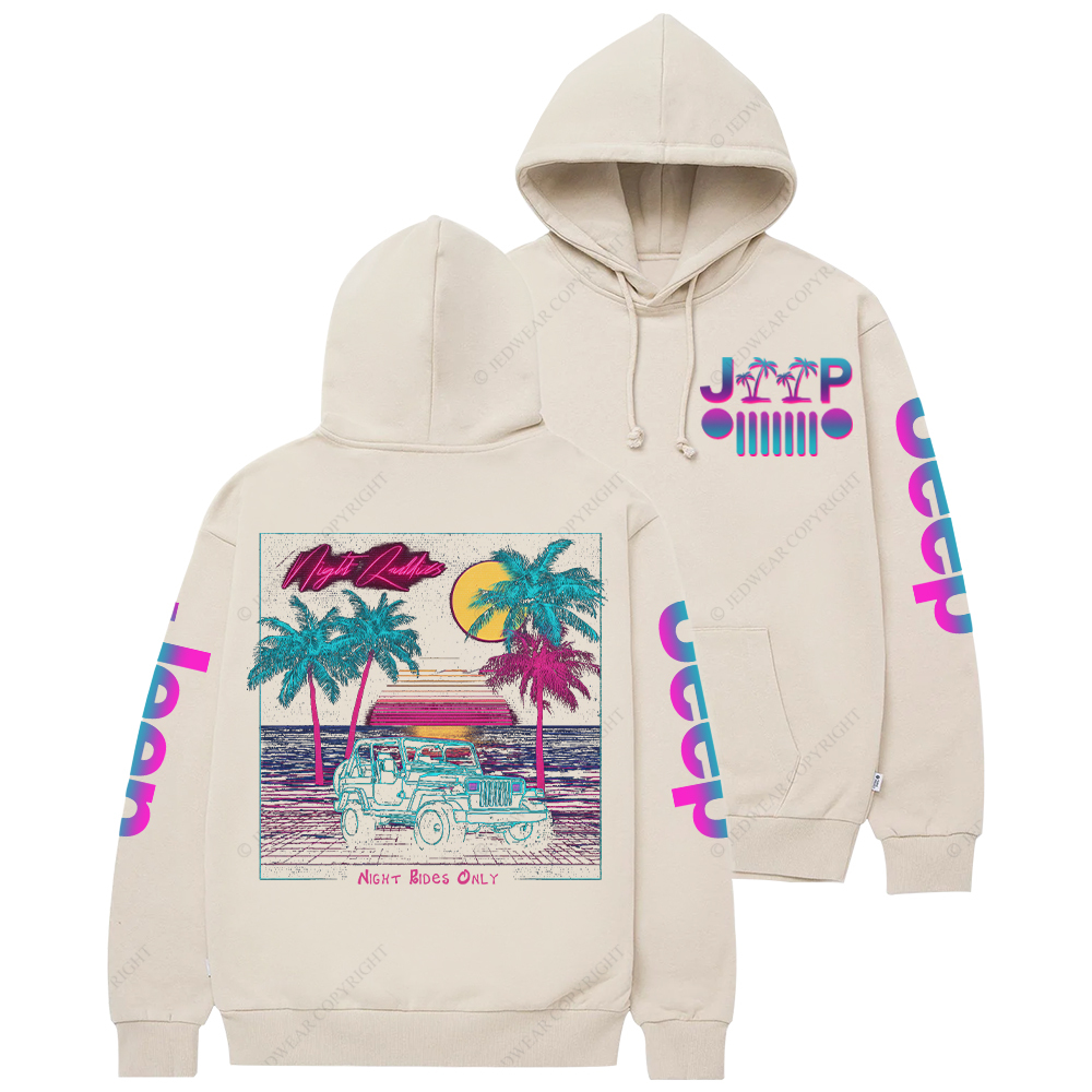 Night Rides Only Jp Casual Hoodie
