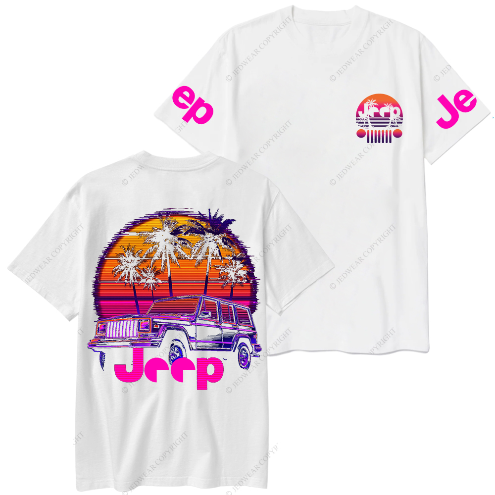 Palm Trees Beach Jp T-Shirt
