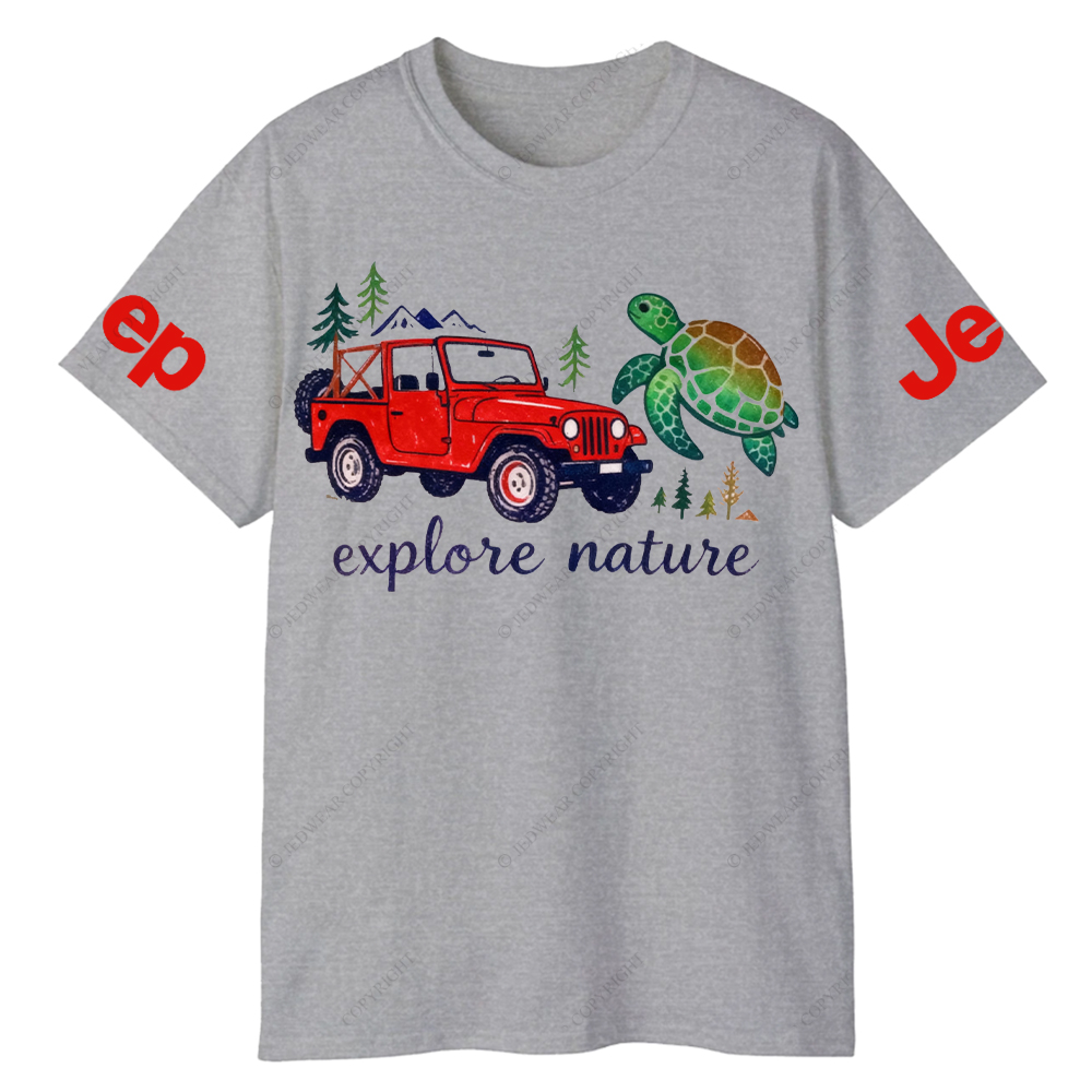 Explore Nature Turtle Ocean Jp T-Shirt