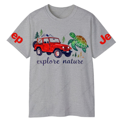 Explore Nature Turtle Ocean Jp T-Shirt
