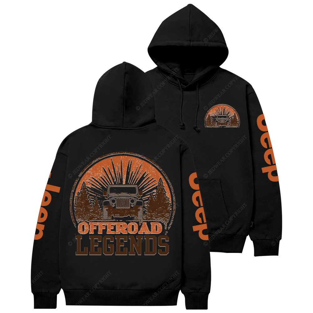 Off Road legends Jp Casual Hoodie