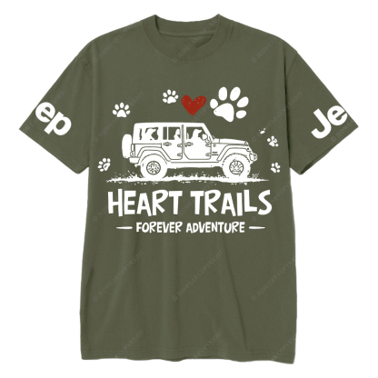 Forever Adventure Heart Trails Jp T-Shirt