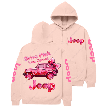 Drive Pink Live Sweet Candy Style Jp Casual Hoodie