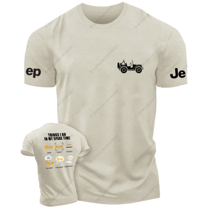 Jp Things I Do In My Spare Time Every Day T-Shirt
