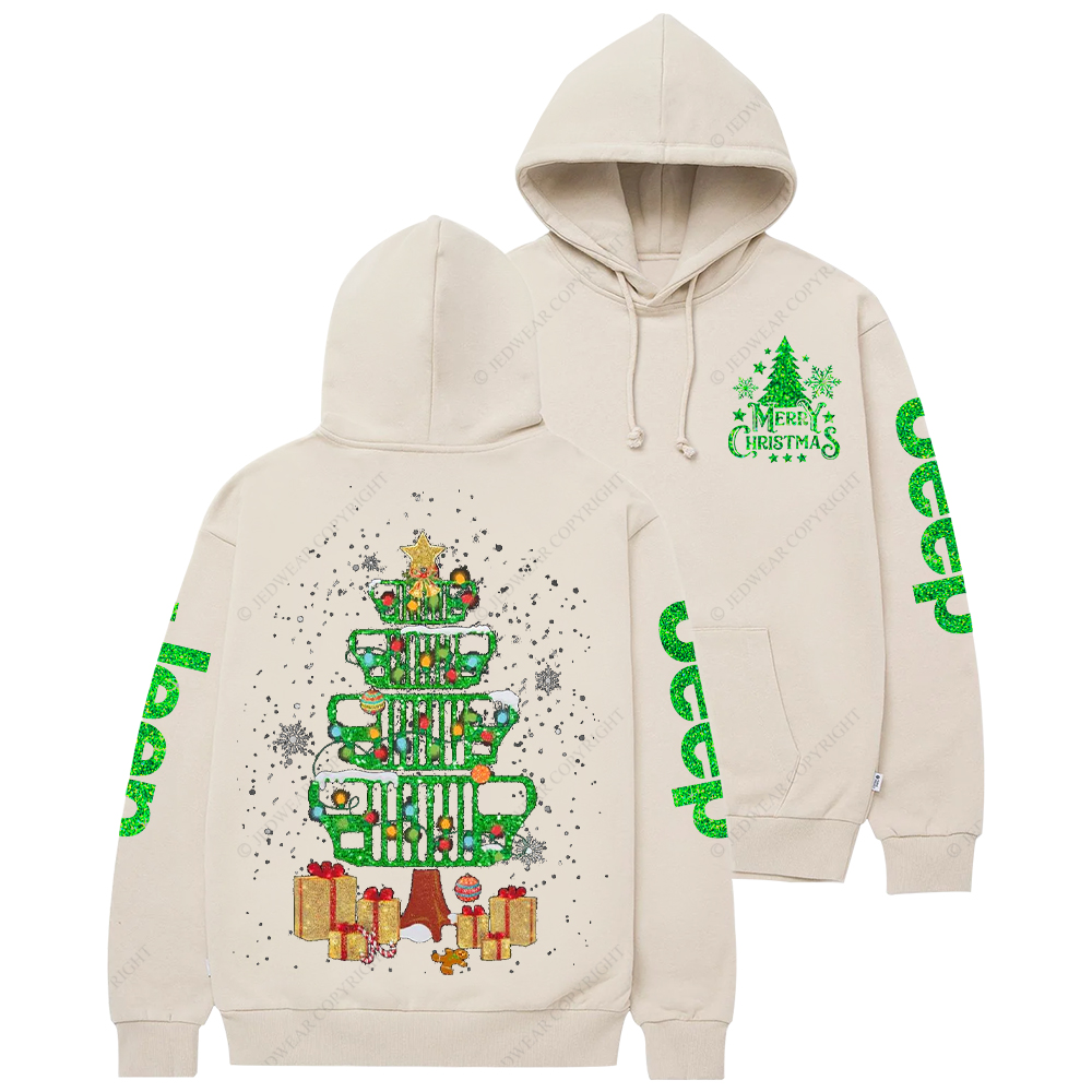 Pine Christmas Tree Jp Casual Hoodie
