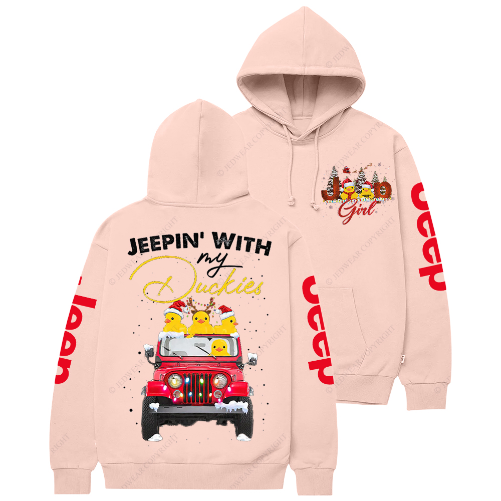 Duckies Jp Christmas Jp Casual Hoodie