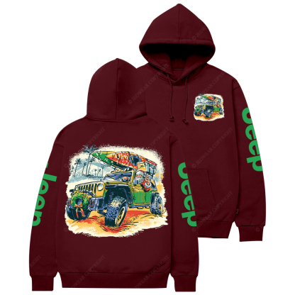 Santa Goes Anywhere Jp Casual Hoodie