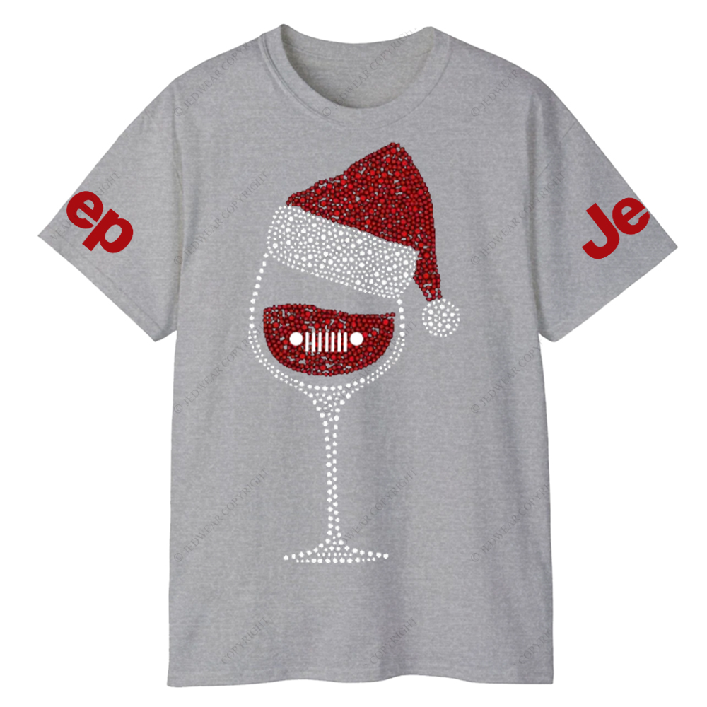 Bling Glowing Wine Glasses Jp T-Shirt