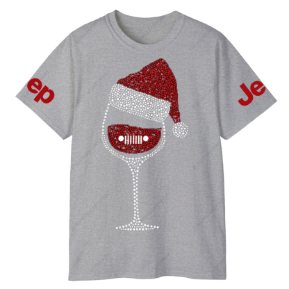 Bling Glowing Wine Glasses Jp T-Shirt