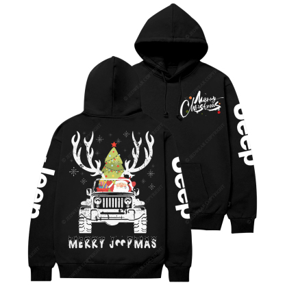 Merry Christmas Santa Claus Jp Casual Hoodie