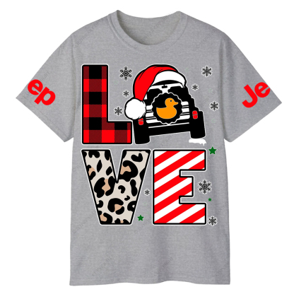 Merry Christmas Duck Snow Jp T-Shirt