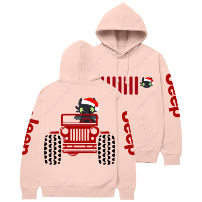 Toothless Driving Off-Road Vehicle Jp Casual Hoodie