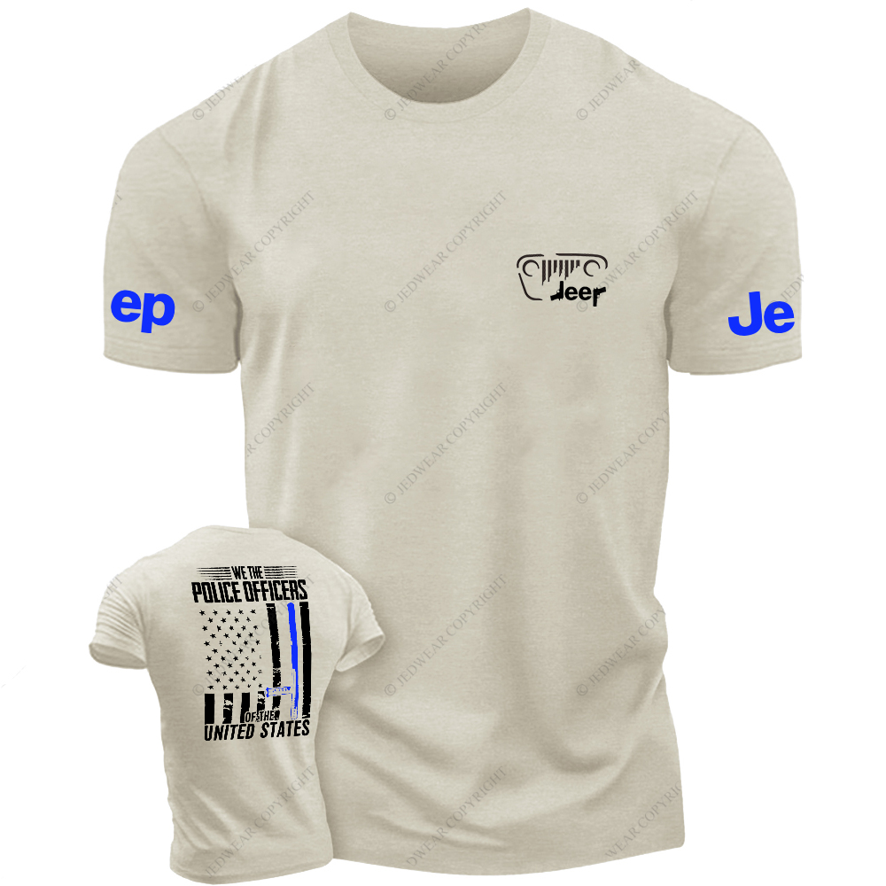 Policeman We The Police Officers Of The United States Jp T-Shirt