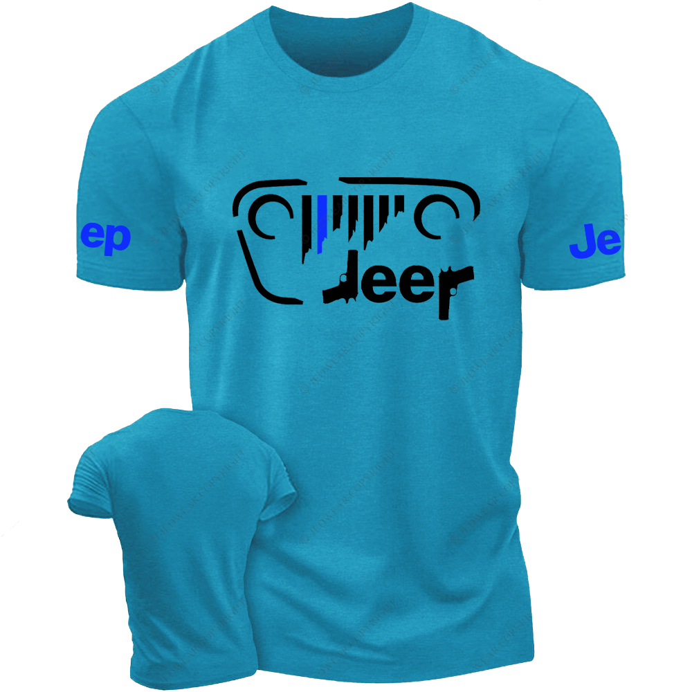 Policeman Cordon Gun Jp T-Shirt