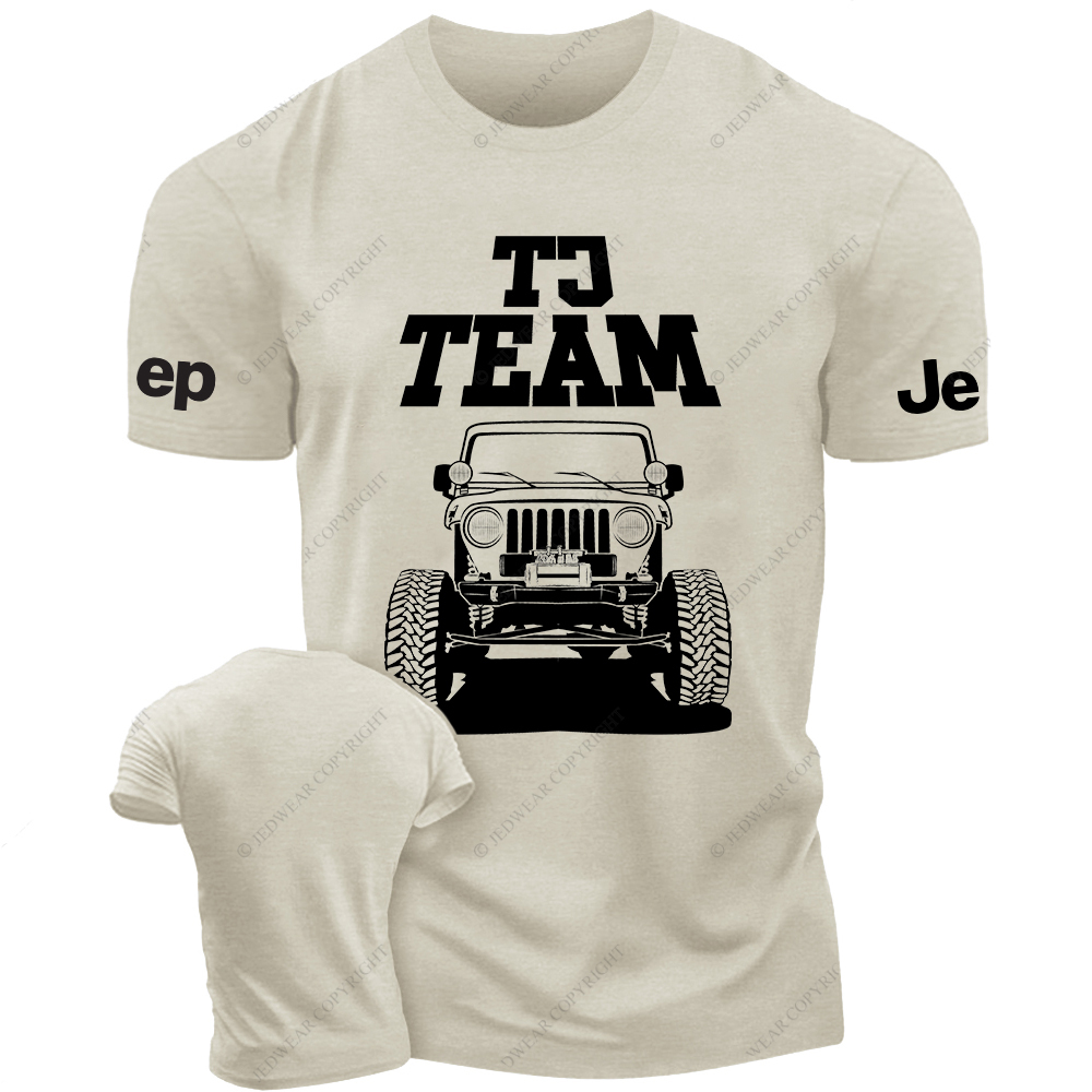 TJ Team  Off-Road Vehicle Driving On The Road Jp T-Shirt